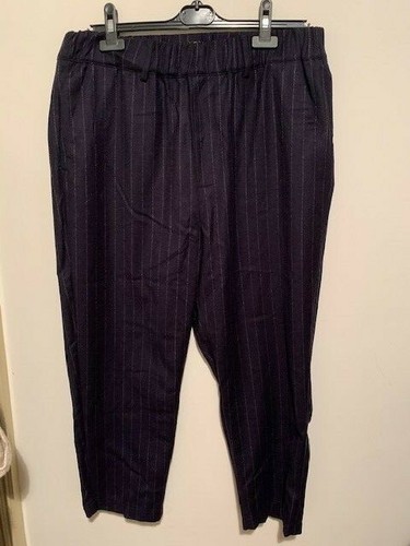 TOAST 16 pinstripe wool GABI pull on 