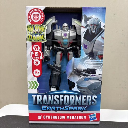 Transformers Megatron Cyberglow Decepticon Hasbro Earthspark Action Figure Toys - Picture 6 of 7