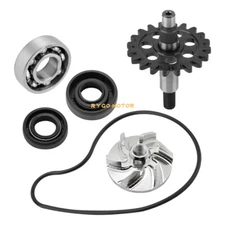 Water Pump Impeller Shaft Gear Bearing Seal Rebuild Kit for Yamaha YZ250F WR250F