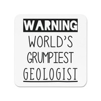 Warnung World's Grumpiest Geologe KüHlschrankmagnet MüRrisch Toll Best Lustig