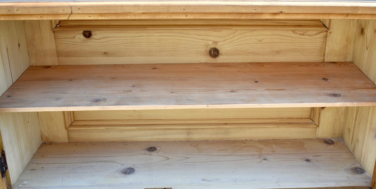 Antique Pine Two Door Dresser Base eBay