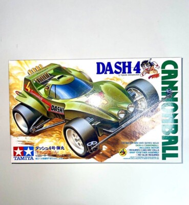Tamiya Plastic Model Dash 4 Cannonball Racing Car Mini 4WD