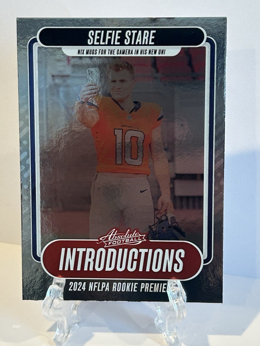 2024 Absolute Football Introductions - Bo Nix (RC) Selfie Stare