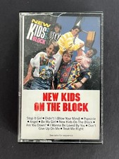 New Kids On The Block - Debut Album (Cassette, 1989, Columbia Records)
