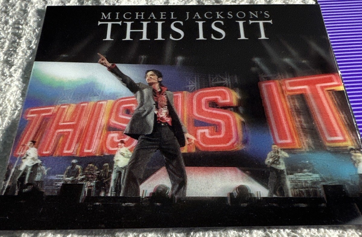 M. JACKSON THIS IS IT TOURポスター MICHAEL JACKSON,THIS IS IT, RARE AUTHENTIC 2009 POSTER | eBay
