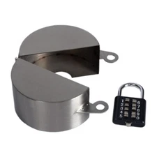 Gate Valves Lockout Device With Password Padlock Outdoor Lock Cover