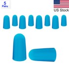 5 Pairs Soft Reusable Silicone Ear Plugs Noise Cancelling Protector Study Sleep — photo 1