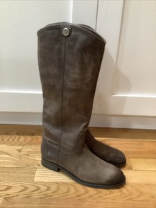 melissa button 2 knee high boot