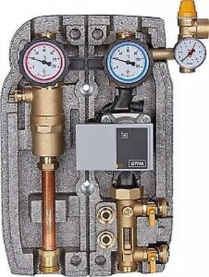 Evenes solar station two-strand with energy-saving pump