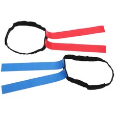 2 Sets Flag Football Belts Football Waist Flags Colored Rugby Waist Flags