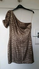 New Look Women's sequinned prom dress size 10 BNWT