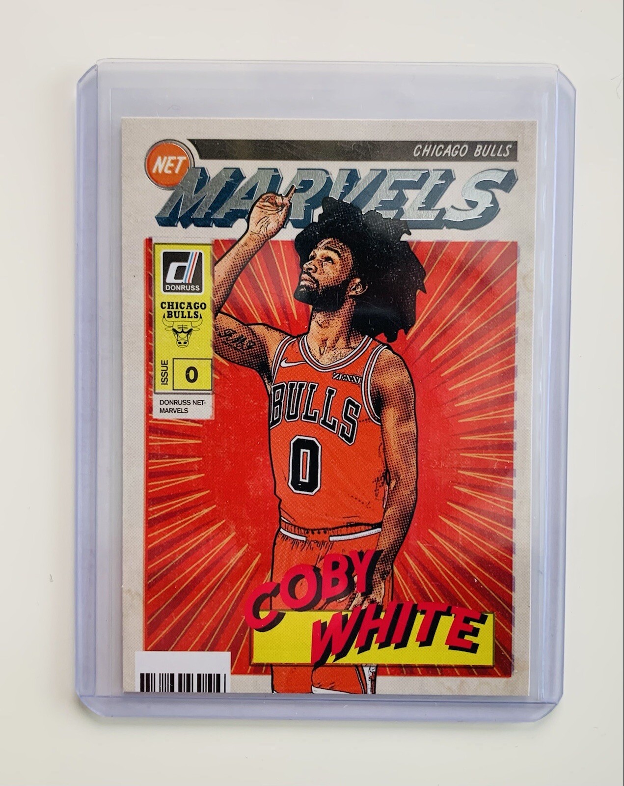 2019-20 Panini Donruss Net Marvels Coby White #5 Rookie RC