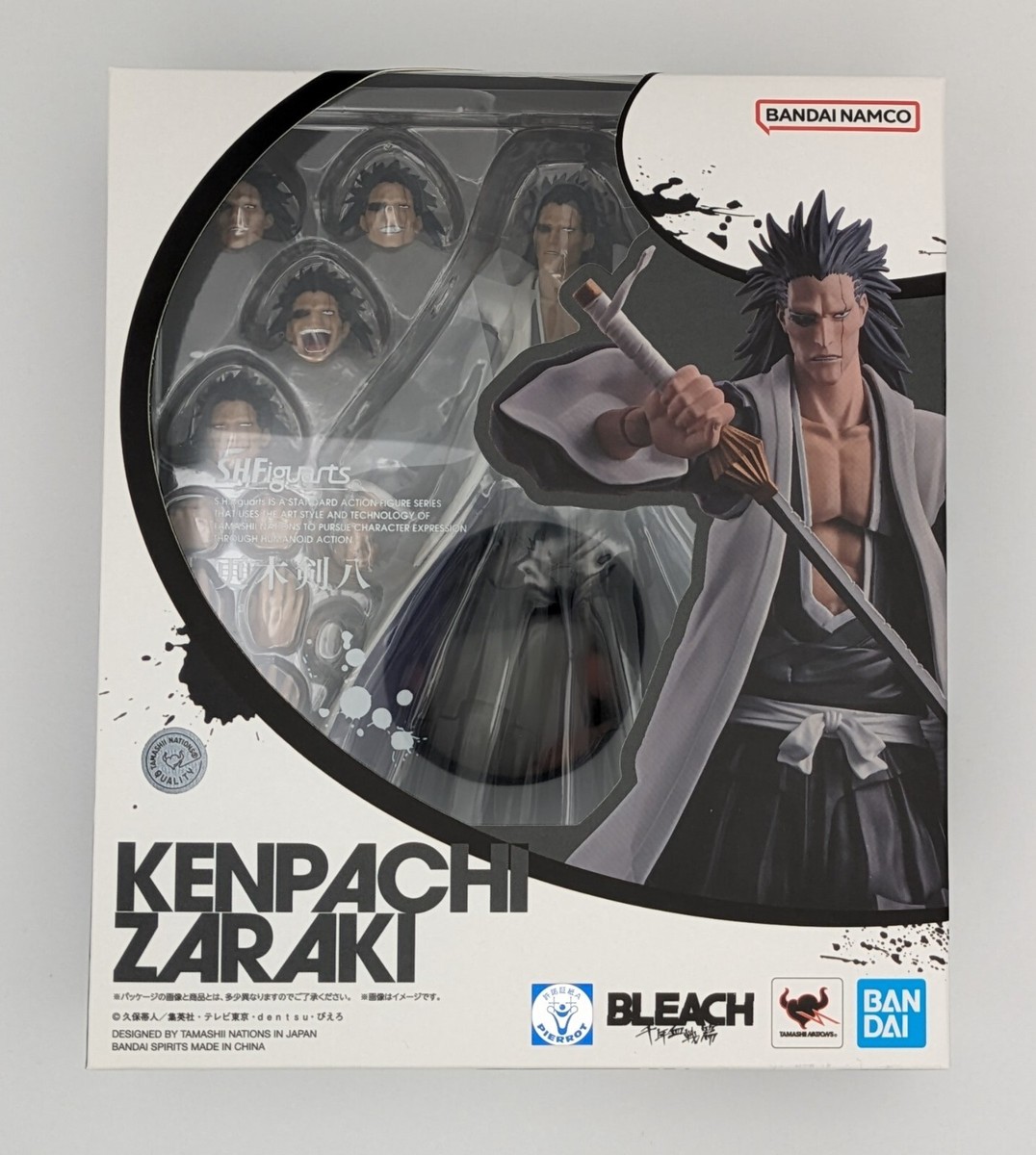 BANDAI S.H.Figuarts BLEACH Kenpachi Zaraki Thousand-Year Blood War