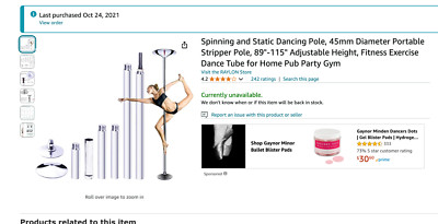Stripper Pole, brand-new, still in box
