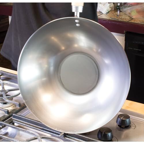 Helen's Asian Kitchen Carbon Steel Wok Stir Fry Pan, Assorted Sizes , Styles - Picture 2 of 54
