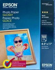 Photo Paper Glossy 8.5" x 11" 50 sheets