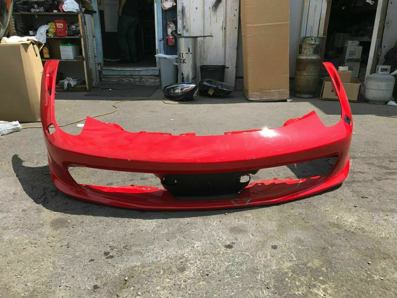FERRARI 458 ITALIA FRONT BUMPER COVER 81367400 OEM