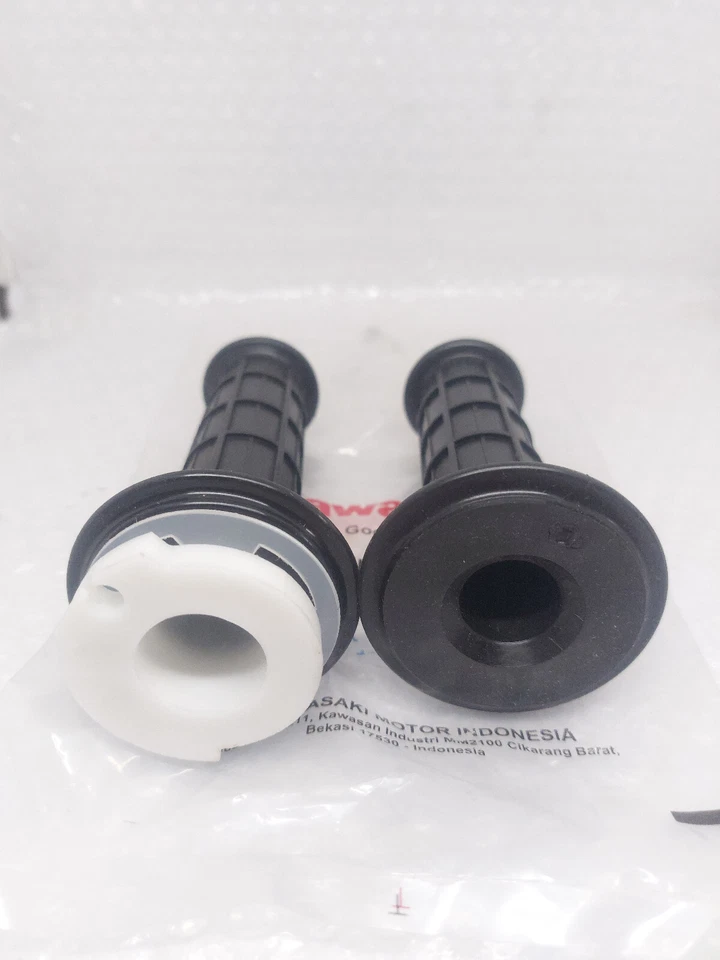 Подлинная рукоять дроссельной заслонки Kawasaki KE125 KE175 KL250 KE100 KDX80 в сборе ручка новая из старых запасов - Изображение 2 из 4