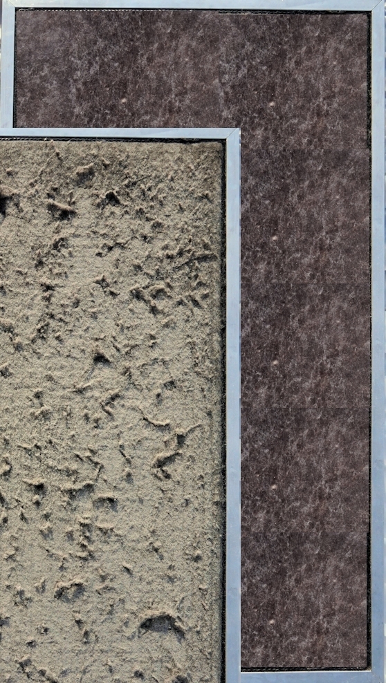 Air Conditioner Return Air Filter Media Material Aircon 550x1150mm