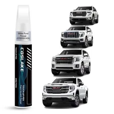 Car Touch up Paint(White Forst Tricoat(G1W/Wa140X)) for GMC, Car Paint Scratch R
