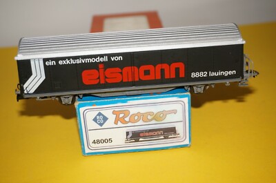 RF26] Roco H0 AC 48005 SBB-Schiebewandwagen ''eismann'' 8882 lauingen OVP TOP Zust