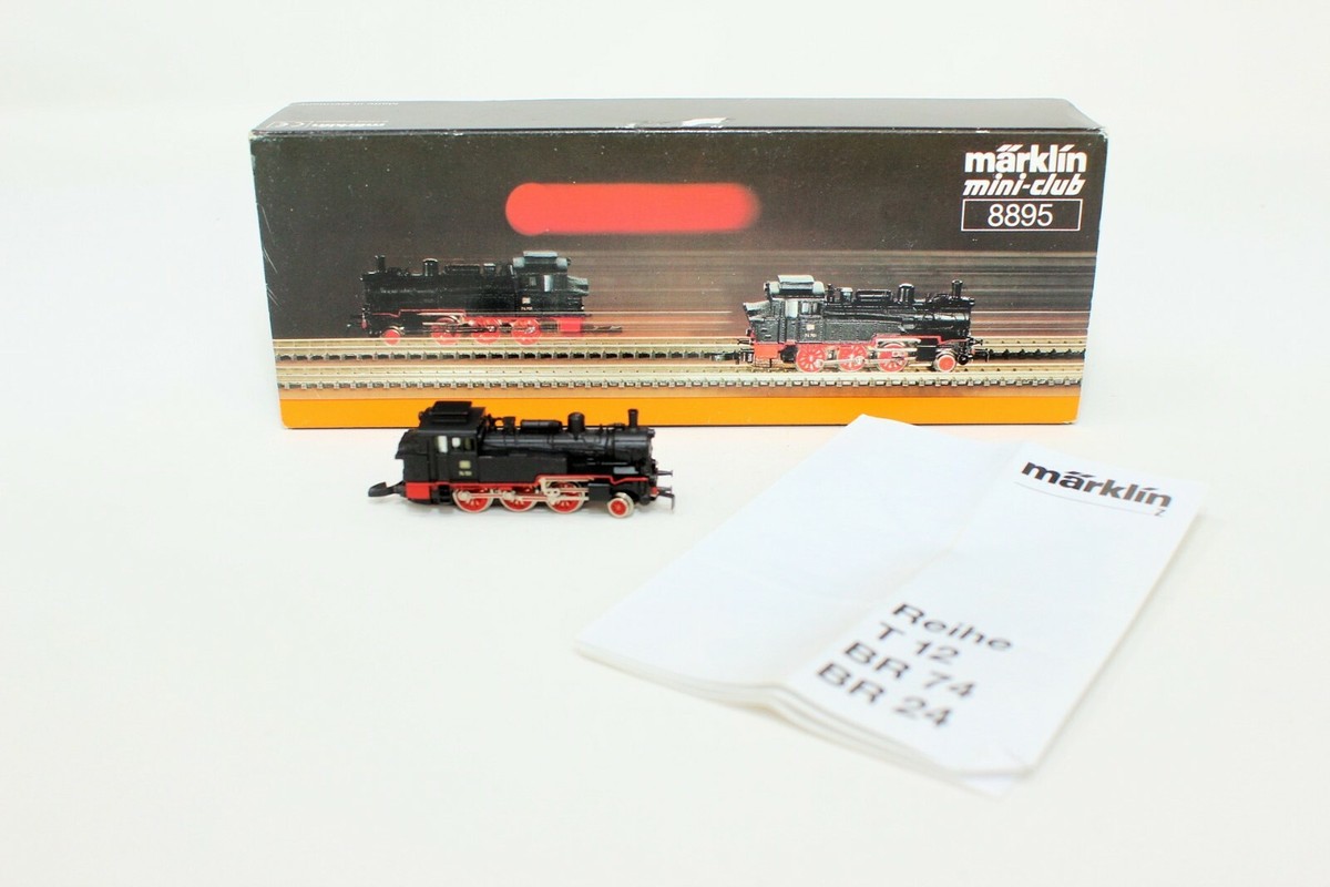 Z Scale Marklin Mini-Club 8895 BR 74 701 DB Tank Locomotive Z Scale Marklin Mini-Club 8895 BR 74 701 DB Tank Locomotive