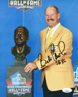 BILL COWHER HAND SIGNED 8x10 COLOR PHOTO      HALL OF FAME INDUCTION DAY     JSA