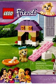Lego Friends 41025 Puppy's Playhouse Set Complete Manual & Dog