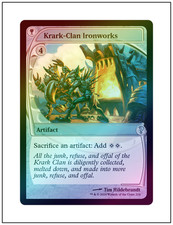 1x Krark-Clan Ironworks, Future Sight Foil, Mystery Booster 2, Magic MTG NM
