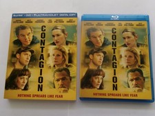 Contagion 2011  Blu-ray/DVD w/ Slipcover
