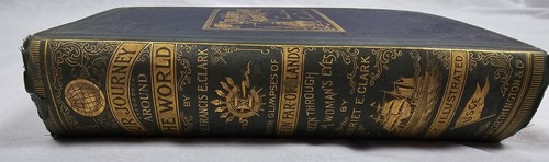 Antique 1894 Our Journey Around The World Rev Francis Clark Hardcover Book Illus - Picture 19 of 21