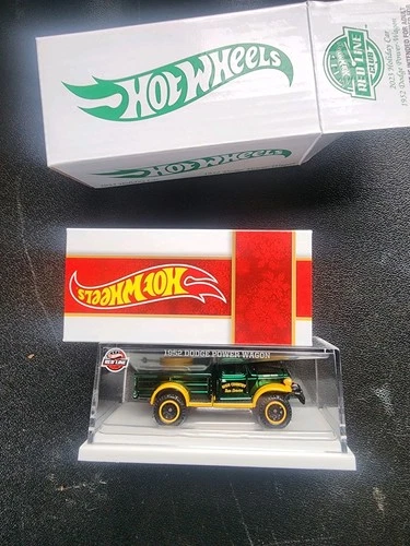 HOT WHEELS RLC 2023 HOLIDAY CAR - 1952 DODGE POWER-WAGON - METALLIC GREEN