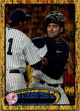 2012 Topps Series 2 Francisco Cervelli #646 Gold Sparkle