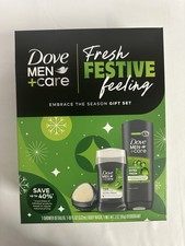 New In Box Holiday Gift Set Dove Men  Care Fresh Festive Feeling