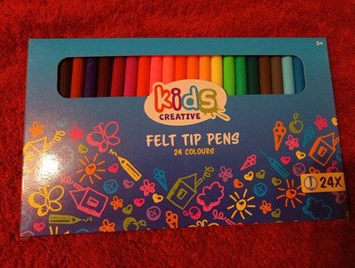 Filzstife 24er Set Kids Creative  Neu