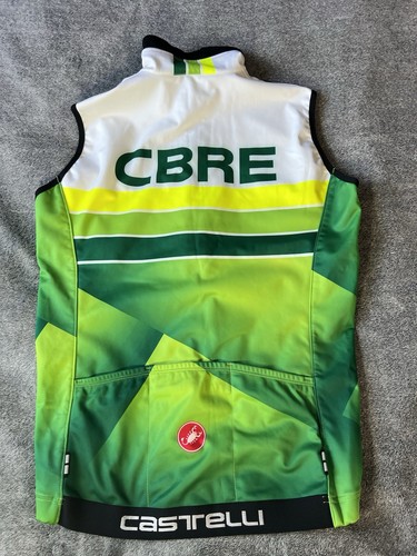 castelli cycling vest - size Medium Green & White Compression - Picture 6 of 6