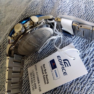 時計 CASIO EDIFICE EQW-A1100RB CASIO EDIFICE EQW-A1100RB Red Bull Solar Radio Chronograph