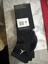    Nike Jordan Everyday Ankle Socks Men 3 Pairs Black DX9655 010 DRI FIT Size L