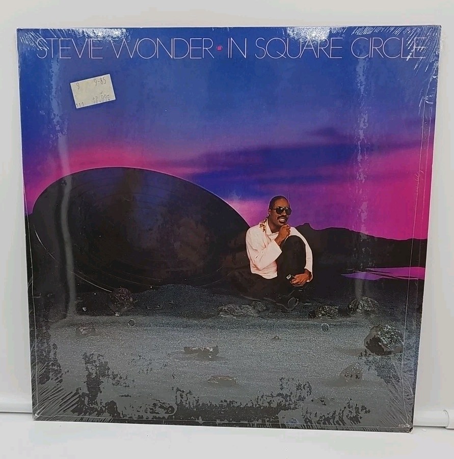 Stevie Wonder In Square Circle 1985 Motown 12 Inch Vinyl LP Mint Condition  