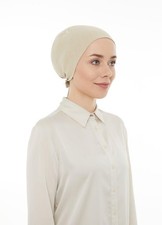 Hijab Cap Beanie Under Cap Scarf Non Slip Head Wraps for Women Muslim Hijab U...