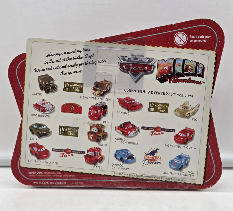 Disney Pixar World of CARS Mini Aventuras Rayo McQueen's Team ¡MACK HAULER! Foto 3 de 4