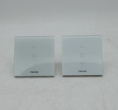 Meross Alexa Vorhangschalter, WiFi Smart LED Jalousieschalter, kompatibel mit Ap