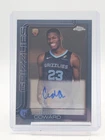 CEDRIC COWARD 2025-26 TOPPS CHROME ROOKIE AUTO #TCAR-CC GRIZZLIES Q2596