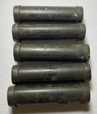 Post Vietnam US Army Camouflage Face Paint Stick White And Loam Lot Of 5