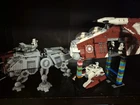 LEGO Star Wars Republic Gunship/ At Te/ Fighter Tank Lot With Clones