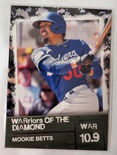 2020 Topps #WOD-32 Mookie Betts WARriors of the Diamond Black #/299