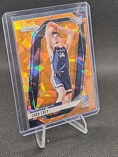 2024-25 Panini Prizm Zach Edey #249 Orange Ice Prizm (RC)