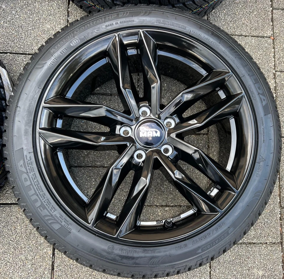 4 ALU 17" WINTERRÄDER FORD FOCUS C-MAX MONDEO 225/45R17 91H RDKS NEU FREIHAUS - Bild 4 von 4