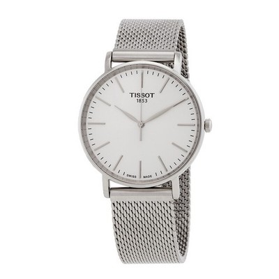 Tissot Men's Everytime Sapphire Swiss Quartz Watch- T1434101101100 NEW