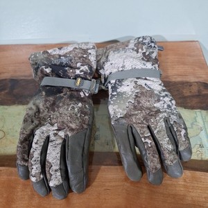 EUC Cabelas GORE-TEX Shooting Gloves Strata Camo Size XL